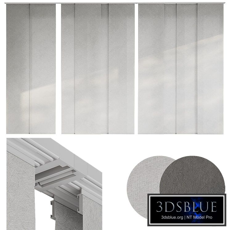 Panel Japanese curtains