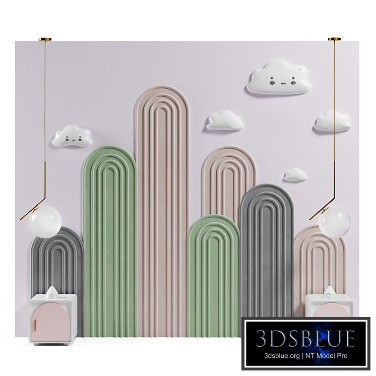 Headboard in nursery 05