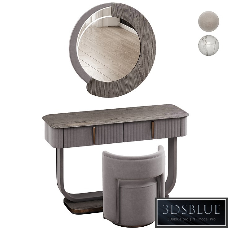 Saber Jewels CRYSTAL Narrow Dressing table