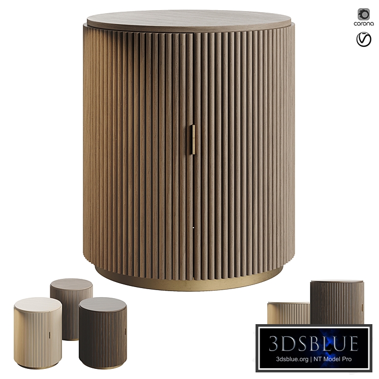 Shake Design Hege 5 Bedside Table