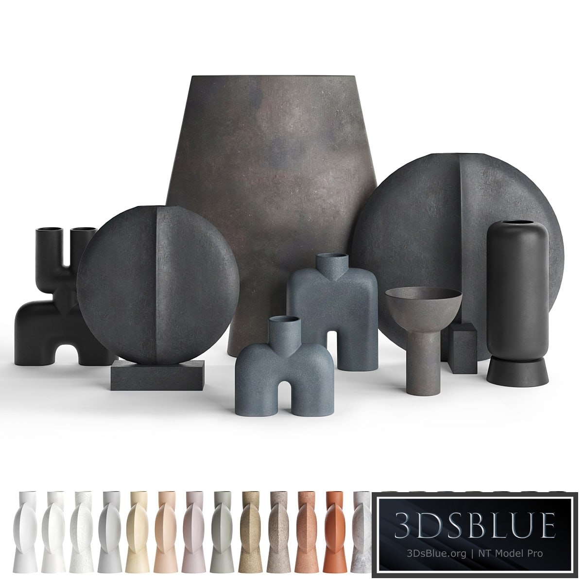 Vases 101 Copenhagen set 02