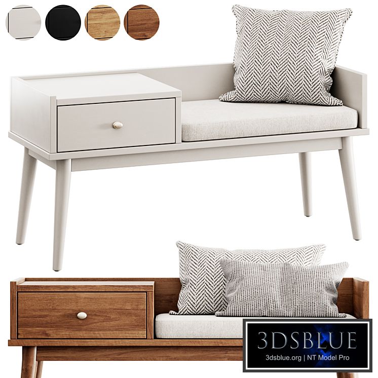 Hartnett Storage Bench by Wade Logan