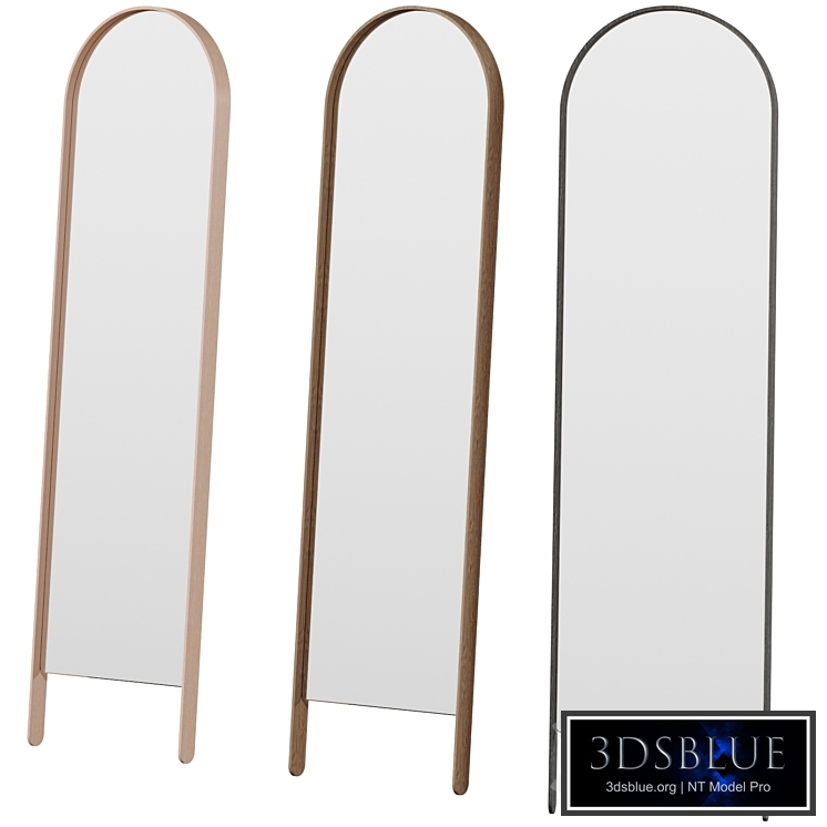 Woody Floor Mirror by Cooee Design