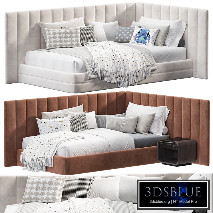 Milano modern kids bed