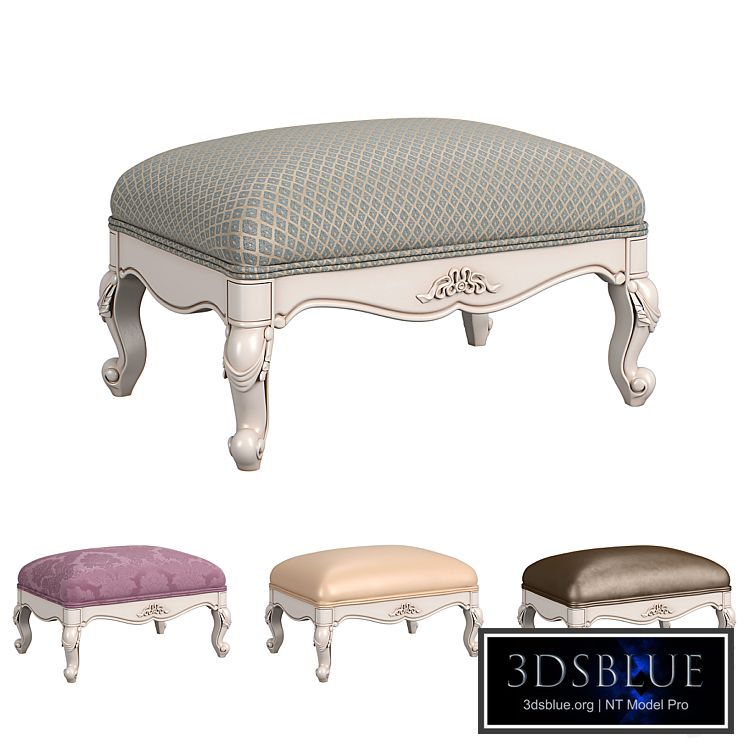 230 Carpenter Casual chair foot stool 683x483x305