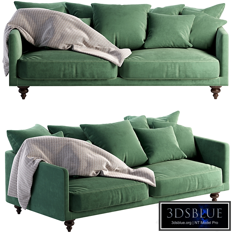 Canapé velours, Lazare