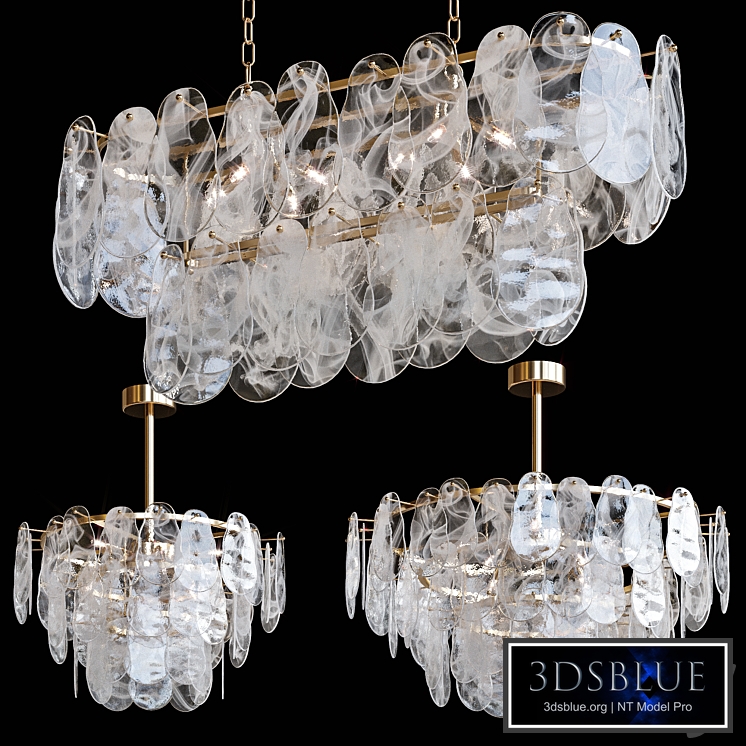 Pendant chandeliers JULIS and JULIS LONG by Lampatron