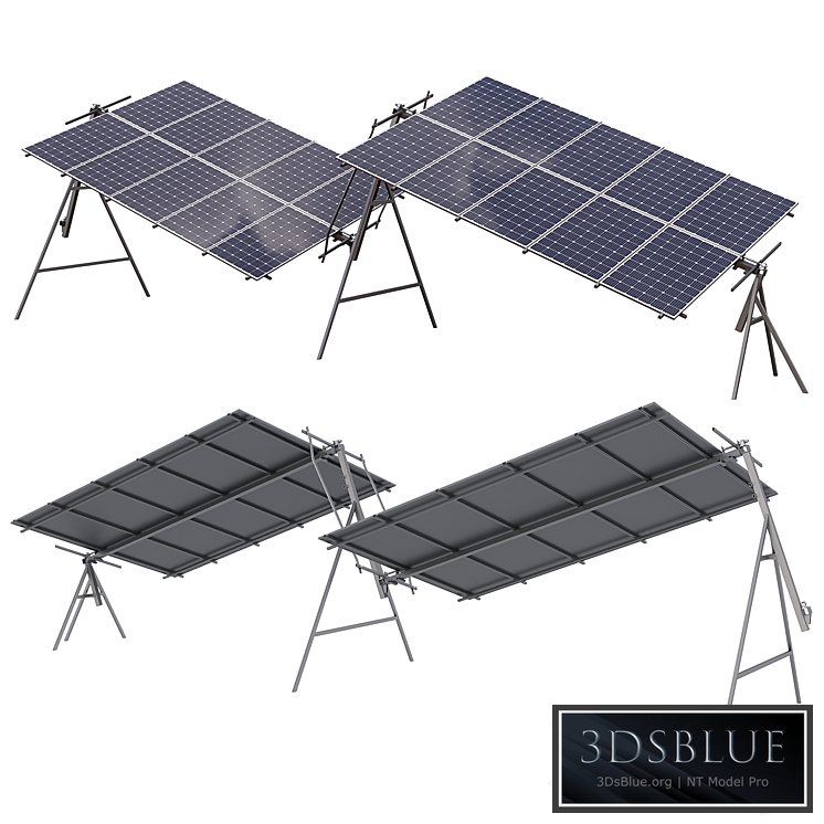 Rotary Solar Panel Power Plant