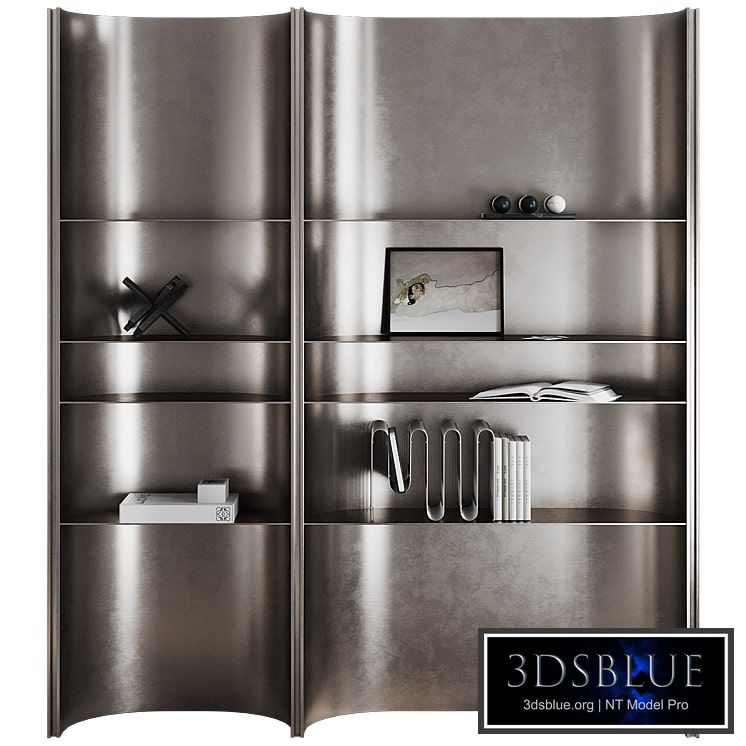 Shelving with decor Glowe