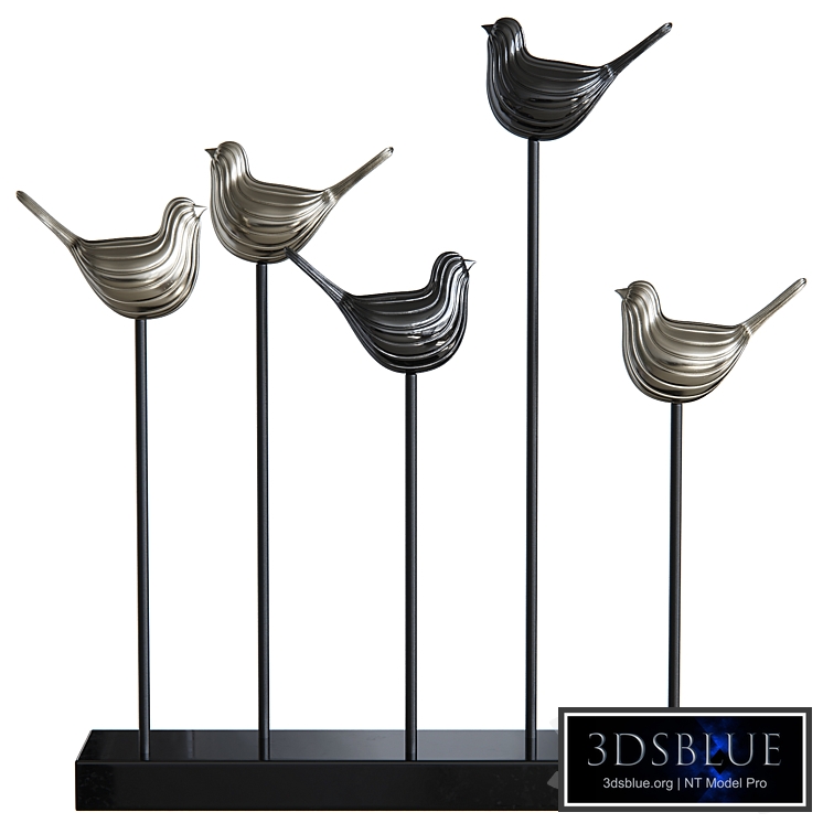 Figurine "5 birds" from Garda Decor