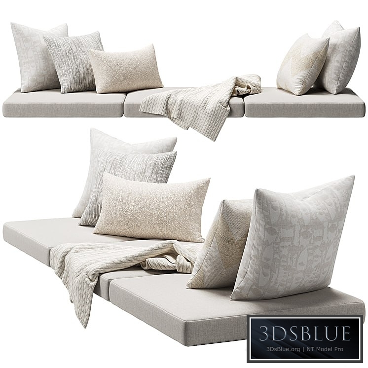 Window Seat Cushion Set 2