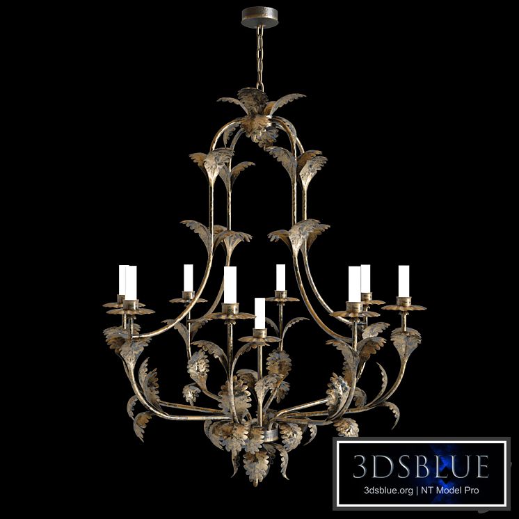 Vaughan Compiegne Leaf Chandelier