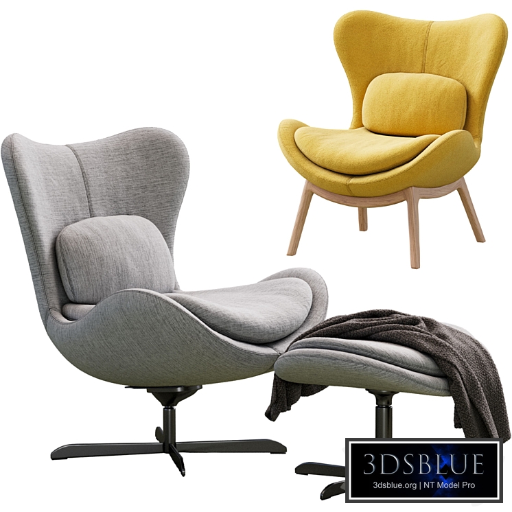 Armchair Lazy By Calligaris