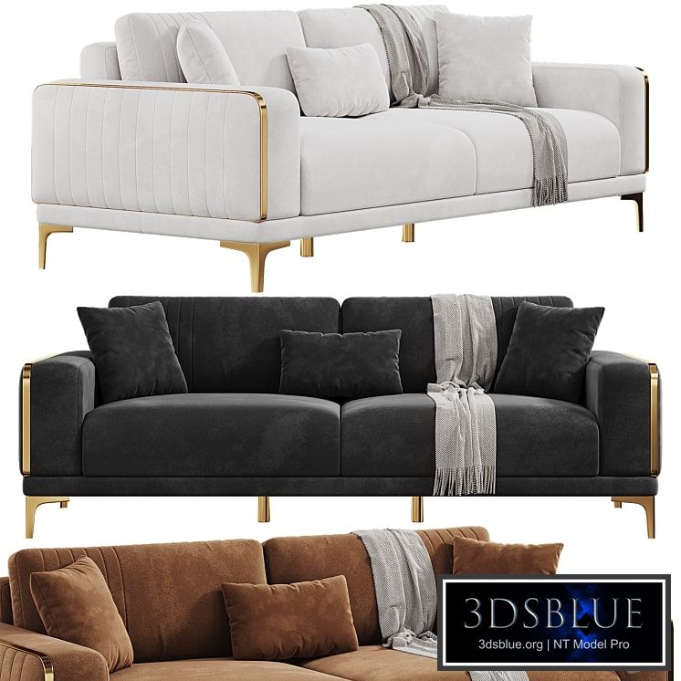 Carlino Living Room Sleeper Sofa Set by Bellona