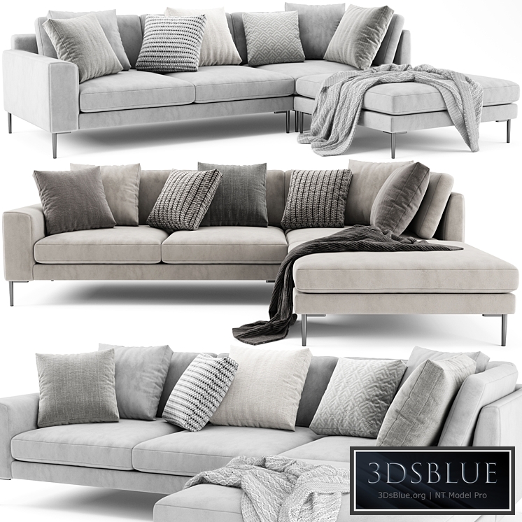 West Elm Harper With Ottoman