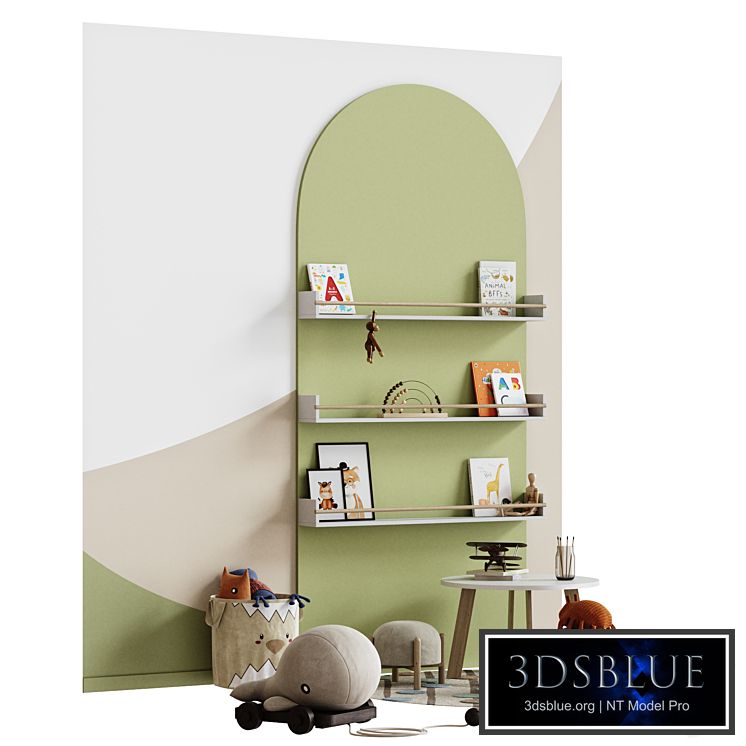 Decor and furniture for children&#39;s Set-003