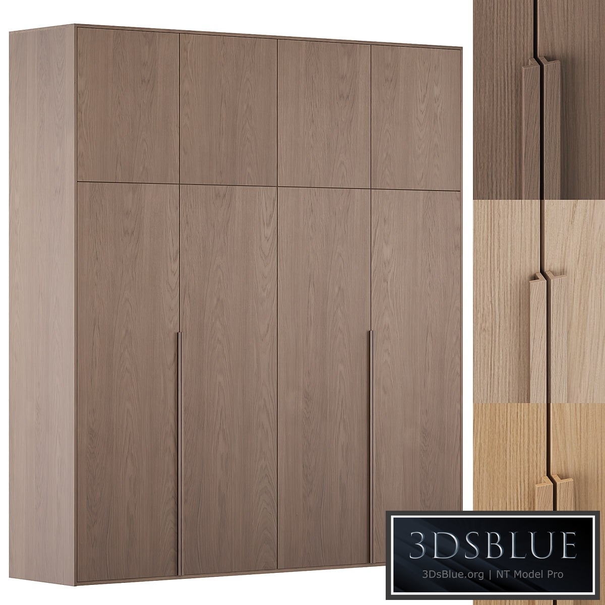 Wooden modular cabinet