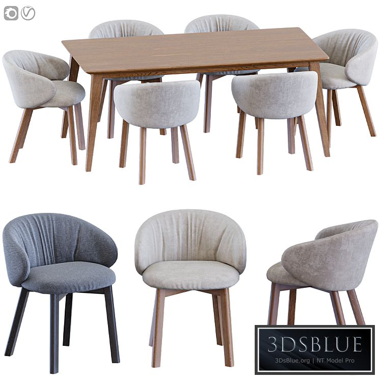 Tuka chair Jylland table