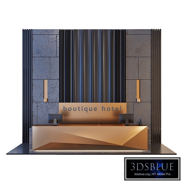 Reception - Reception desk furniture hotel office