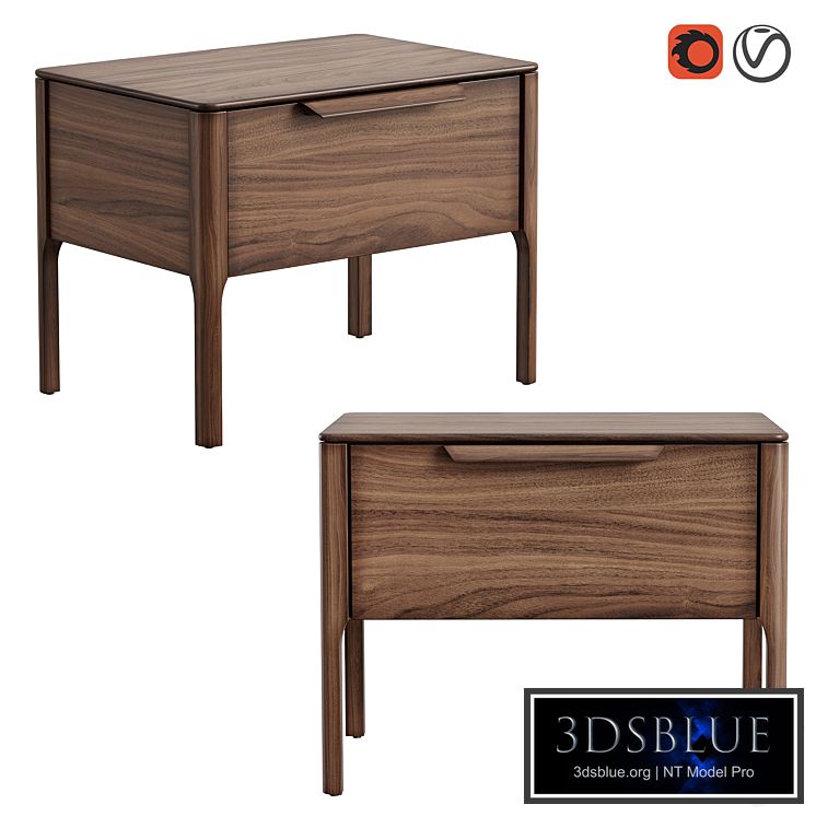 Nightstand MODIS Interiors from the LOUNGE collection