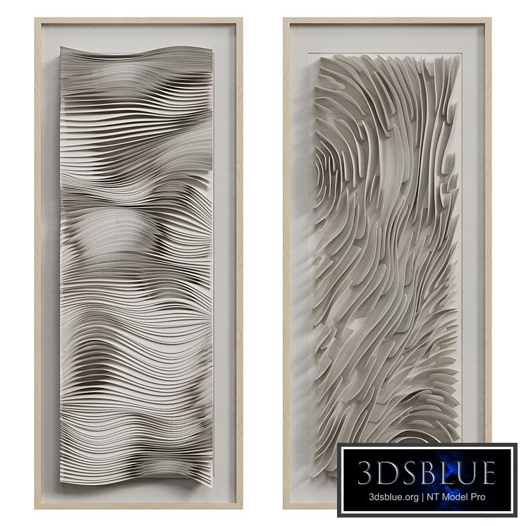 Coral Reef Large Wall Decoraion in frames