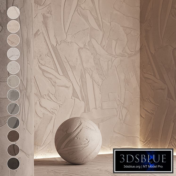 Decorative plaster set 17