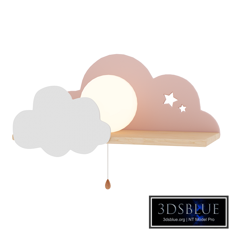 Sconce with shelf Wall Lamp Loft Сoncept