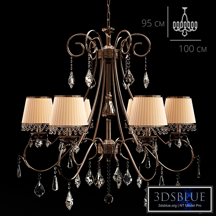 Chandelier Neobronce by Tomas &amp; Saez LIGHTING 2110