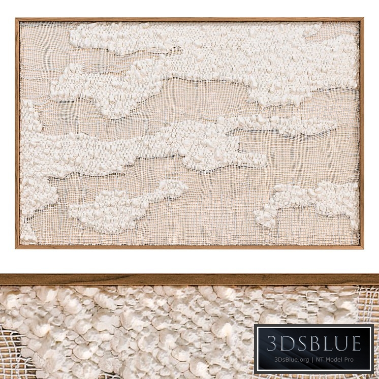 Wall panel "WHITE CLOUDS"