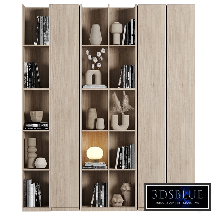 Cabinet with shelves_048
