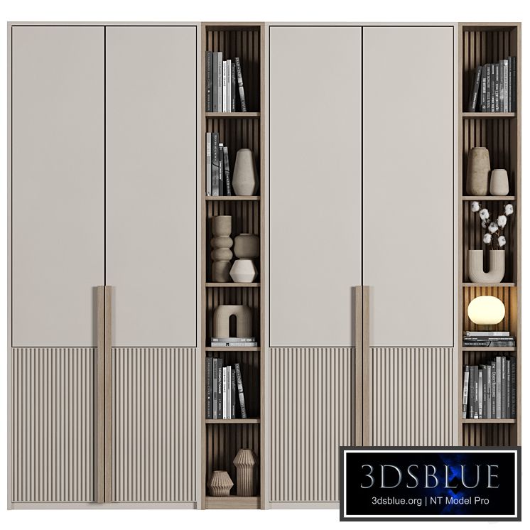 Cabinet with shelves_050