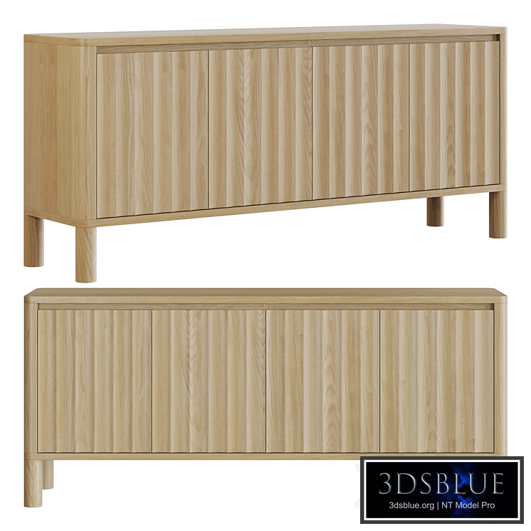 GlobeWest Oliver Fluted Buffet
