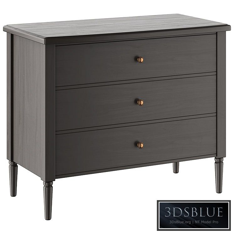 Chest of 3 drawers BLUES