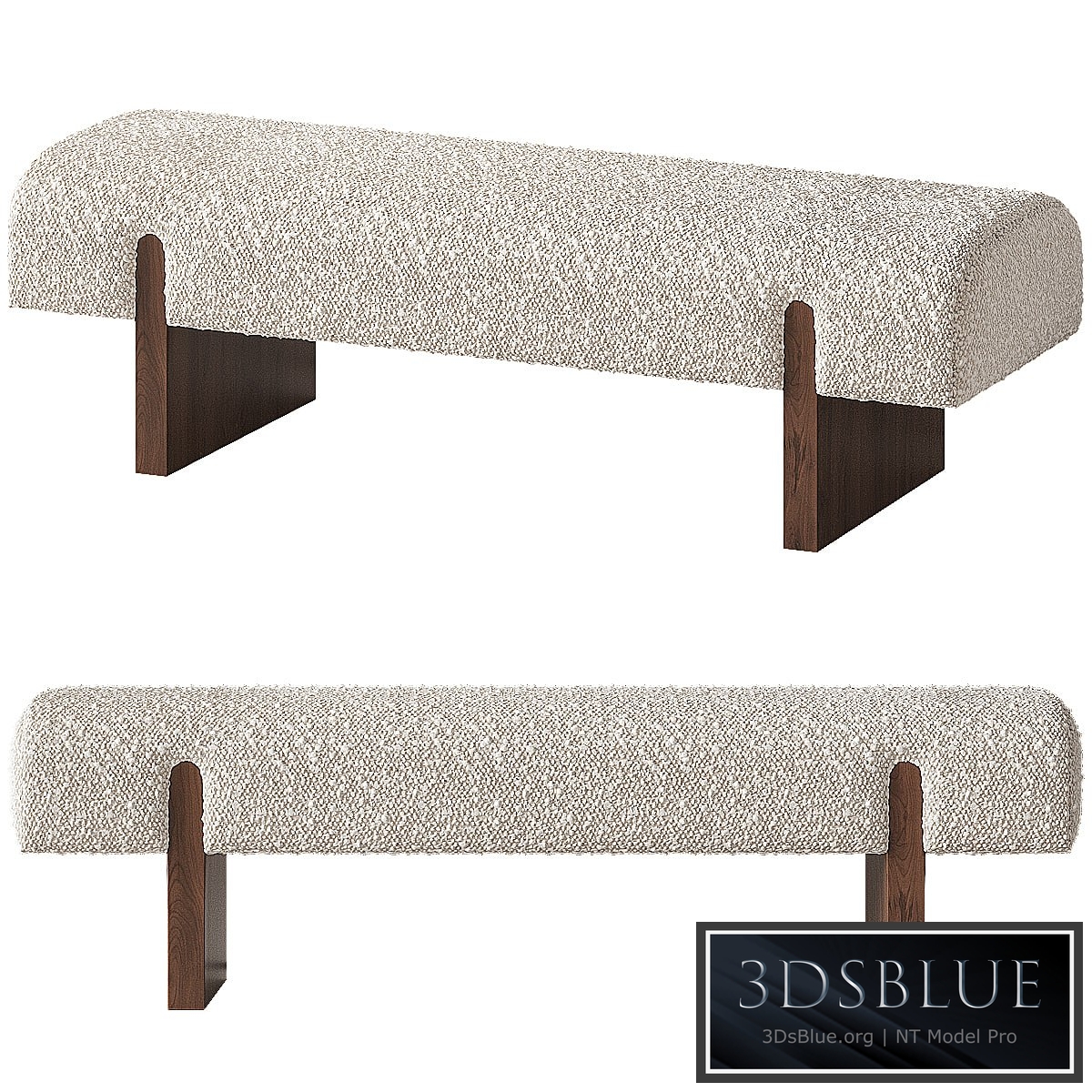 CB2 Socca Upholstered bench