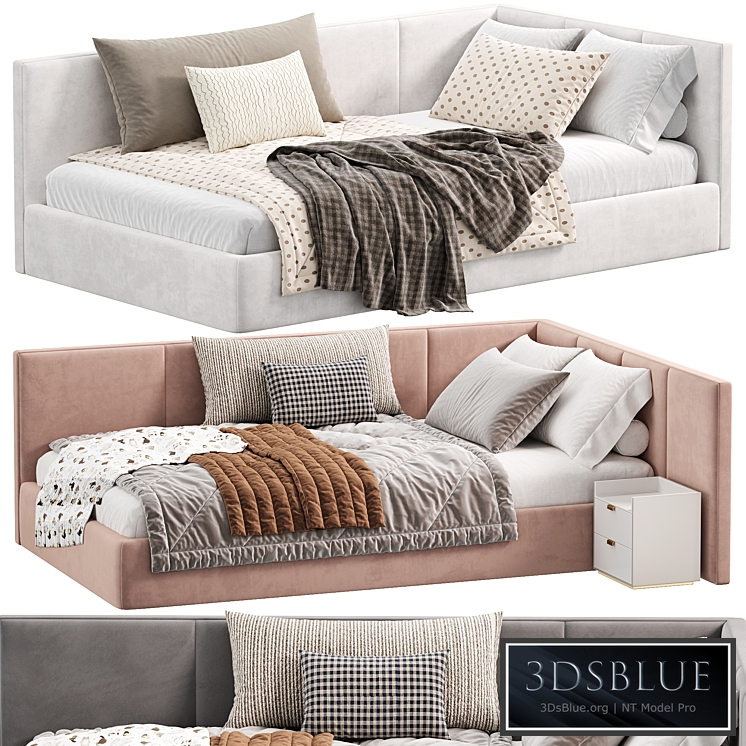 Parfe cushioned Corner bed