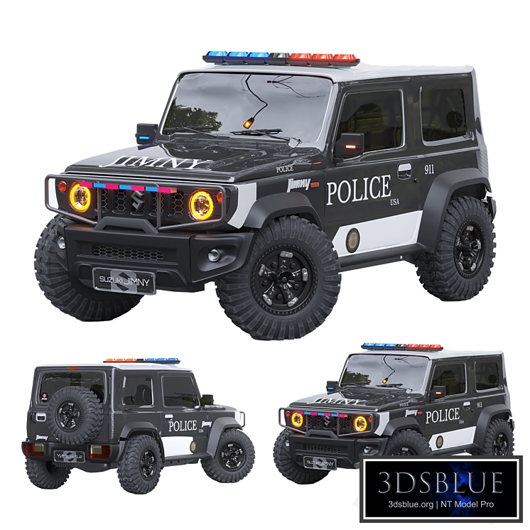 SUZUKI JIMNY POLICE CAR