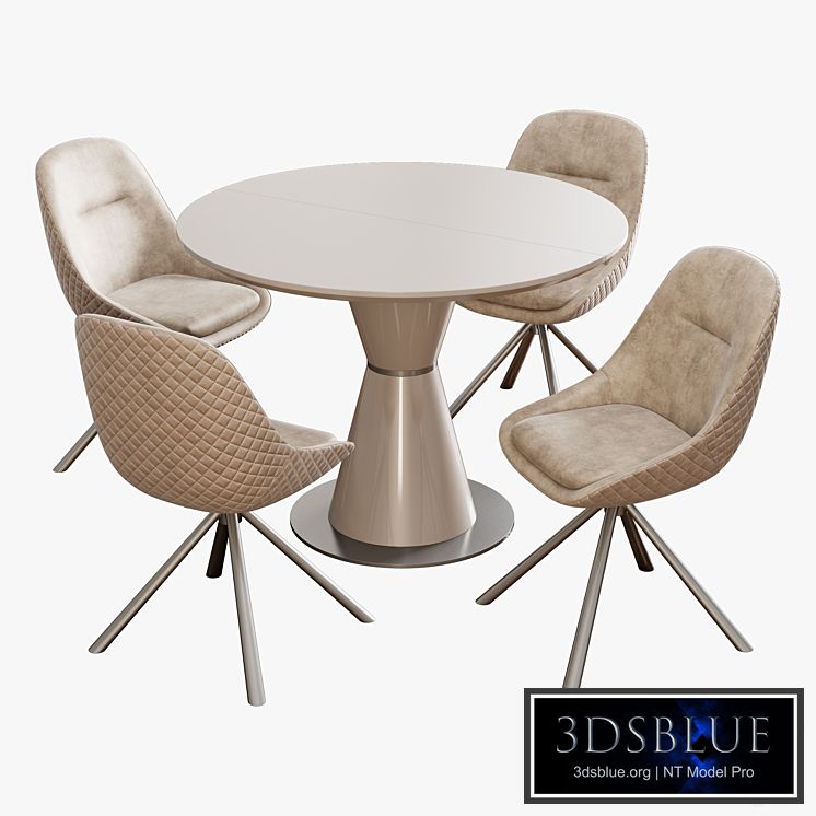 Carveli veluto chair Vetro mebel TML table