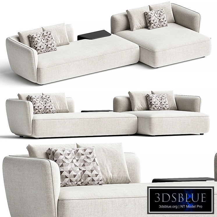 COZY | Fabric sofa By MDF Italia