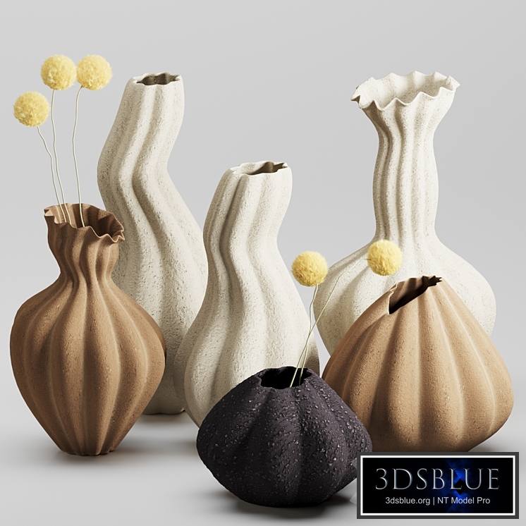 Vase Set 05-Malene Knudsen Ceramics