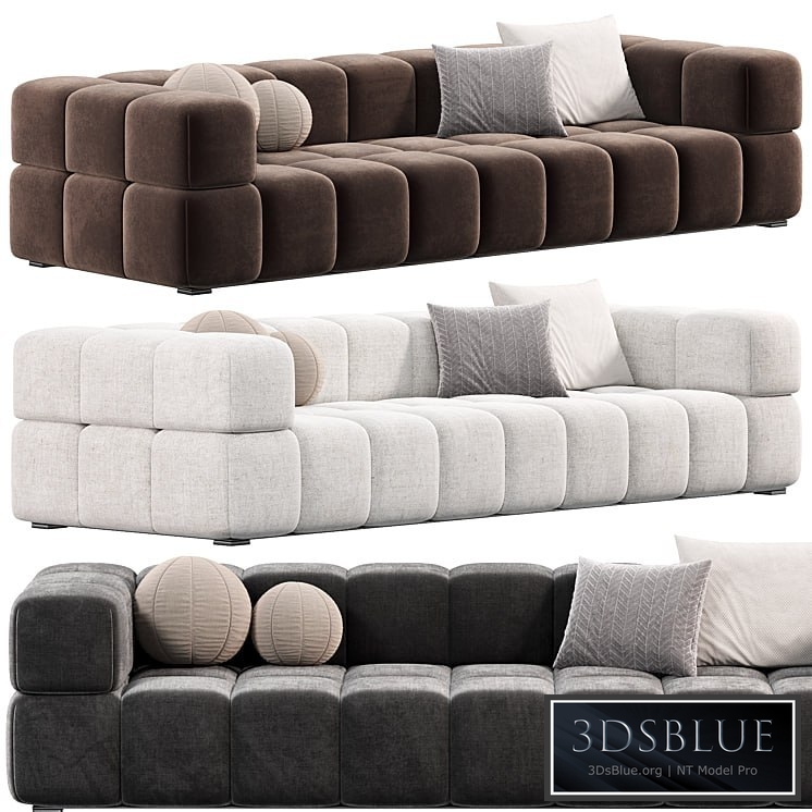 Thomas Long Module Sofa with Corner Backrest