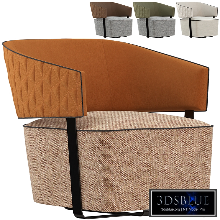 HOLLY collection armchair from CEPPI factory