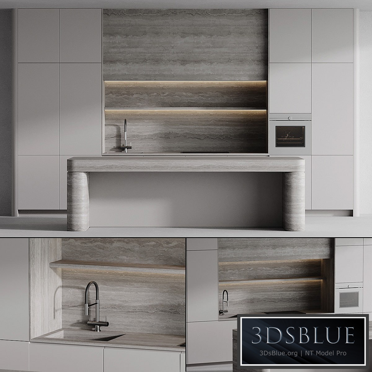 Kitchen with island 007