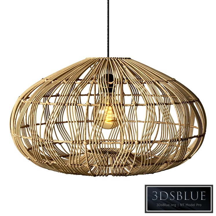 Wicker lamp Manila Yara