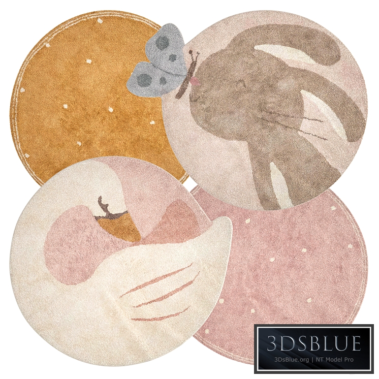 Kids Rugs set, Little Dutch