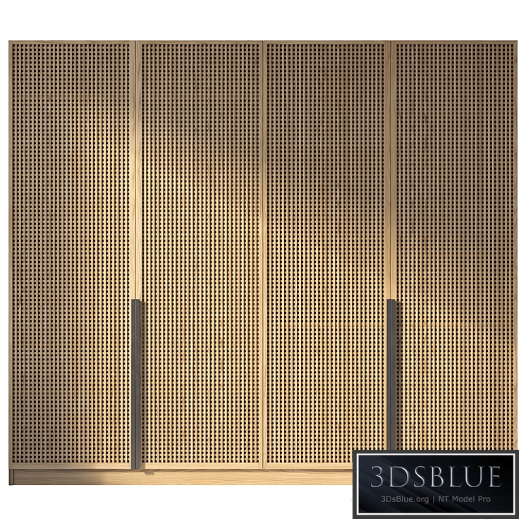 Wooden Wardrobe N002