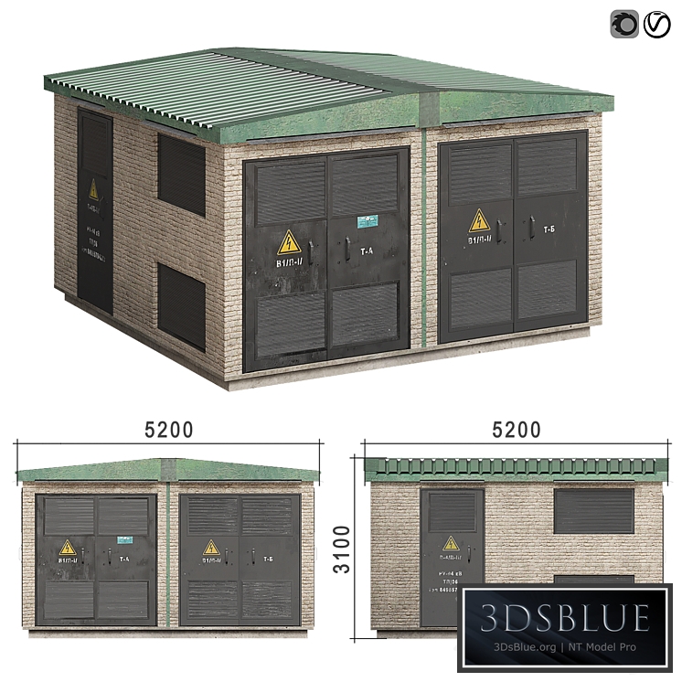 Transformer substation