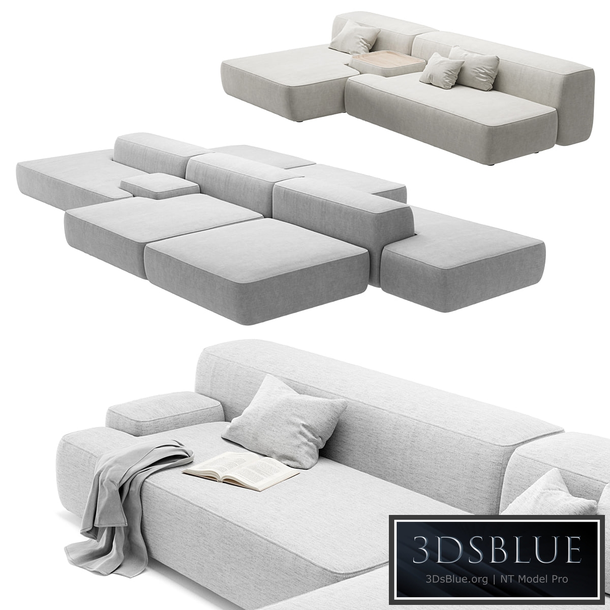 Modular sofa Lema Cloud