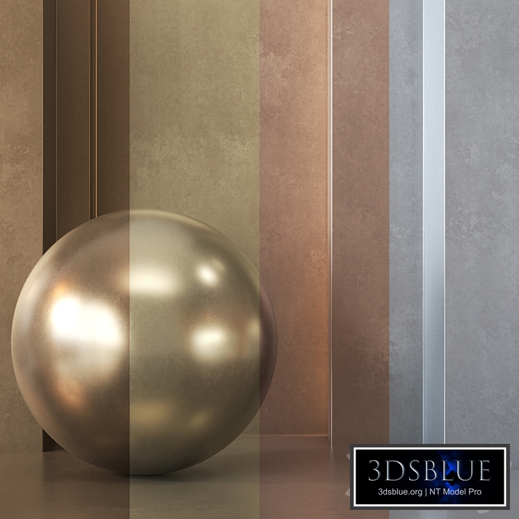 4 in 1 Metall Pack Textures 4K - Seamless - Vol 1