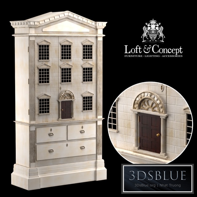 DOLLS HOUSE CABINET