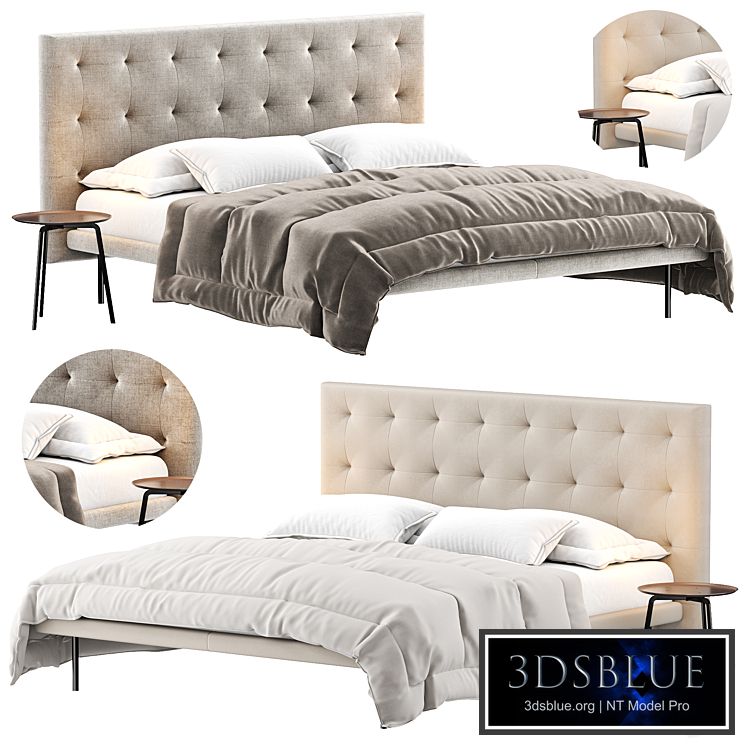 FREEDOM Bed By Bolzan Letti